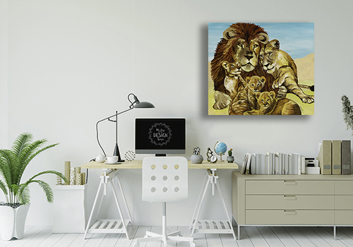 תמונה של אריות